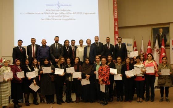 Kadın Girişimciler Sertifika Töreni